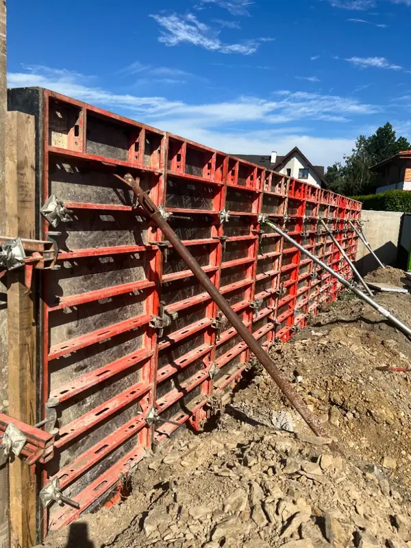 Architectural concrete fence, Šeberov – 18